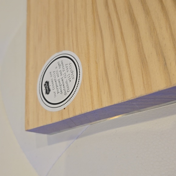 MUD Pie Home Where the Cat Hair stick to everything but the Cat Wood FRAME NEW - Picture 3 of 3